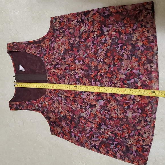 jewel-tone J Crew silk trapeze blouse, M - Picture 7 of 7